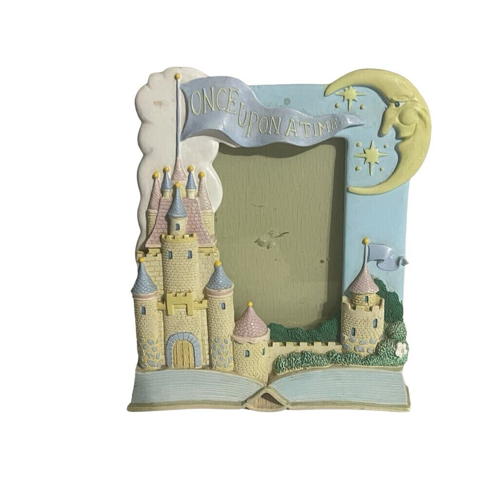 Vintage Disney Once A Upon Time 3D Picture Frame RARE